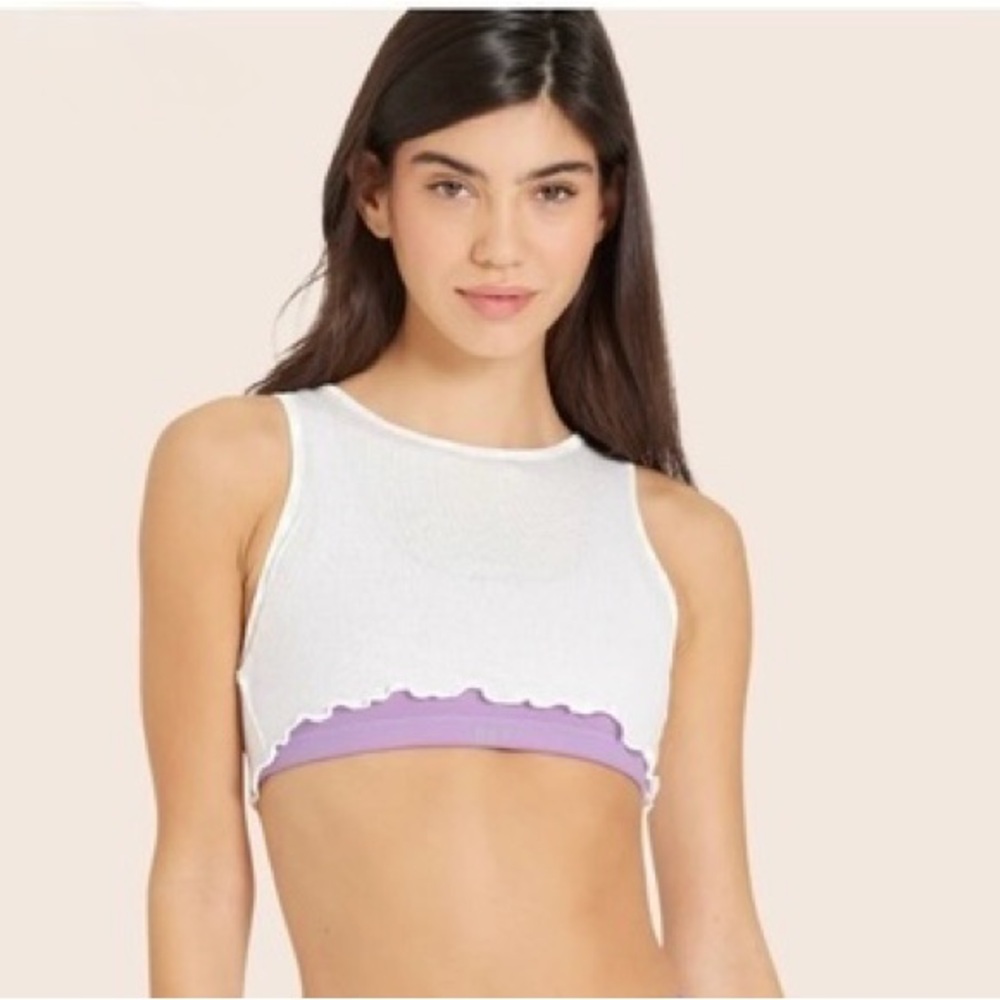 FORMCLOUD PARKE LAYERED BRA, PETUNIA, M